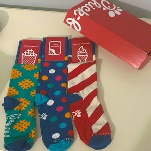 Rare limited edition Chick-fil-A signature member socks